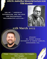 19th Annual Ambedkar Memorial Lecture in Mumbai Flyer