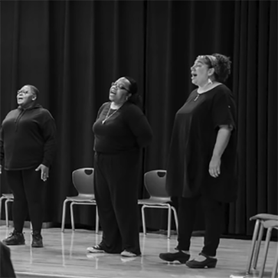 The Bending Tree Collective , an intergenerational 
group of artists sharing the art 
of Playback Theatre in NC
